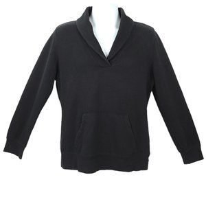 Tommy Hilfiger Shawl Collar Pullover Sweatshirt Mens Size L Kangaroo Pockets